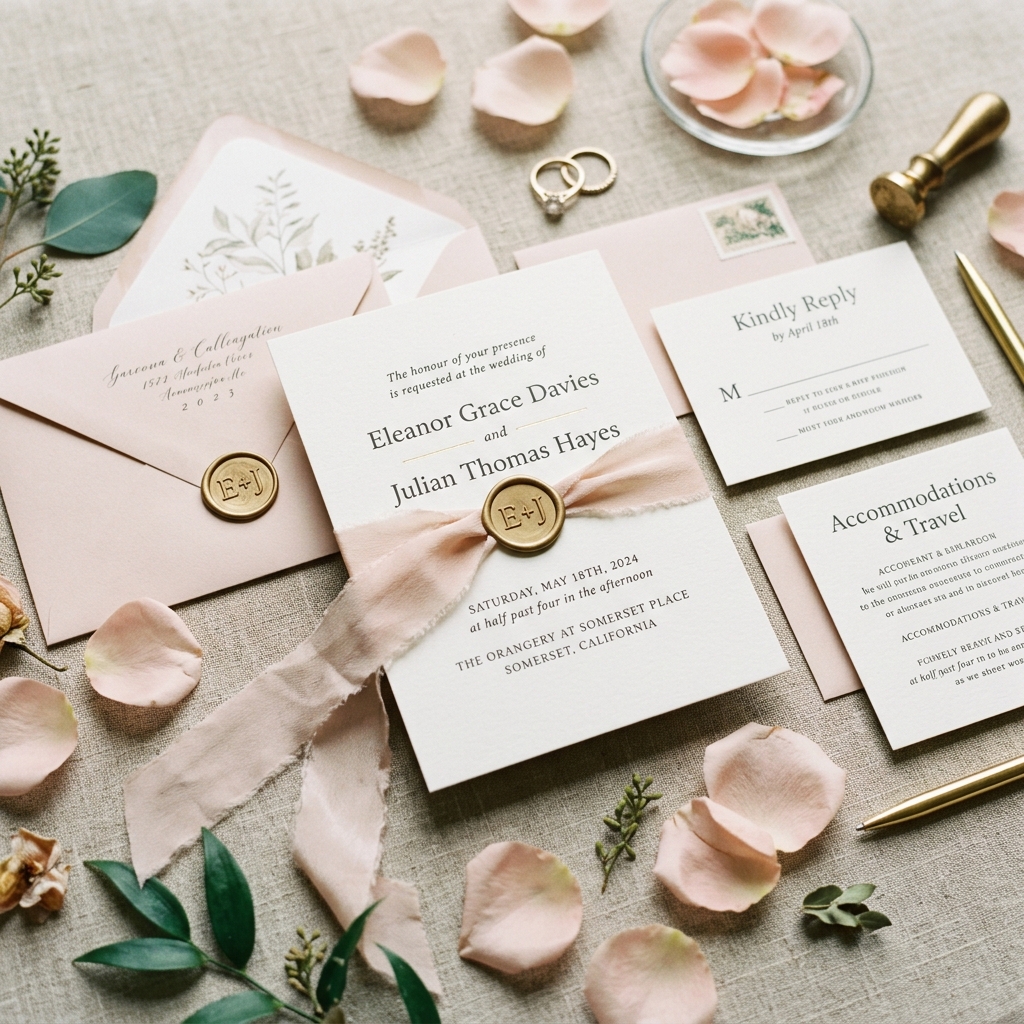 Wedding stationery