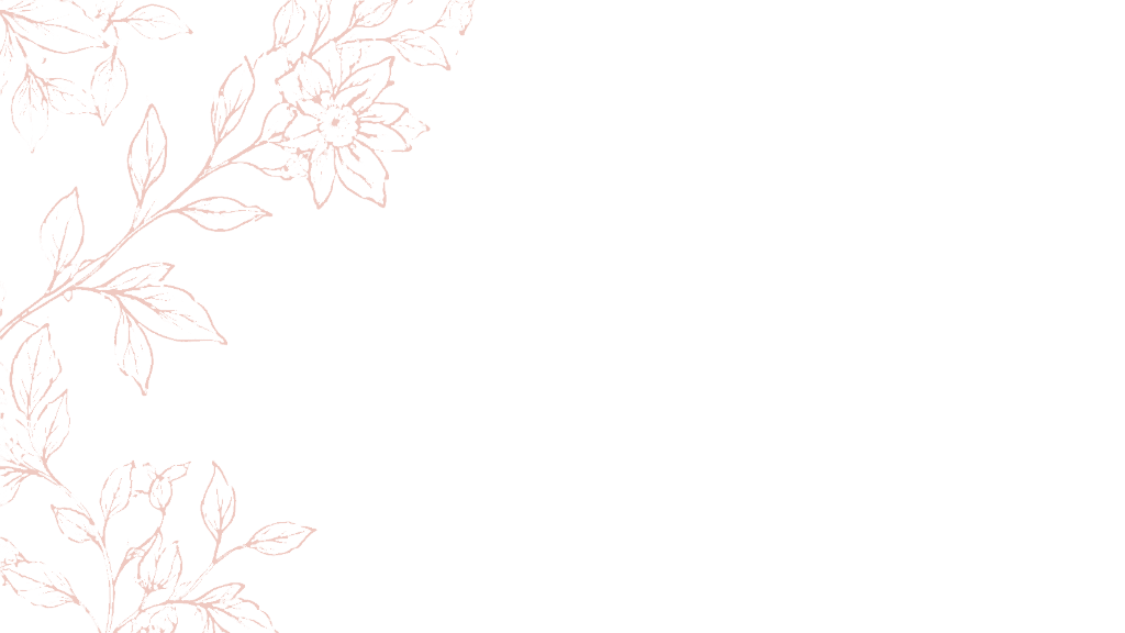Floral illustration left