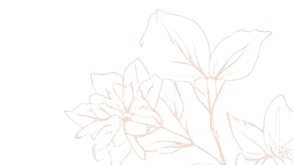Floral illustration right